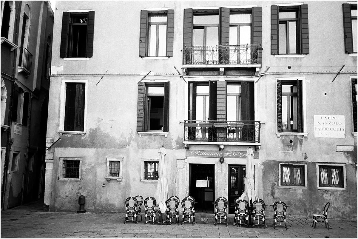 Venice, Italy on Black and White Film by Nicole Young on Shoot It With Film