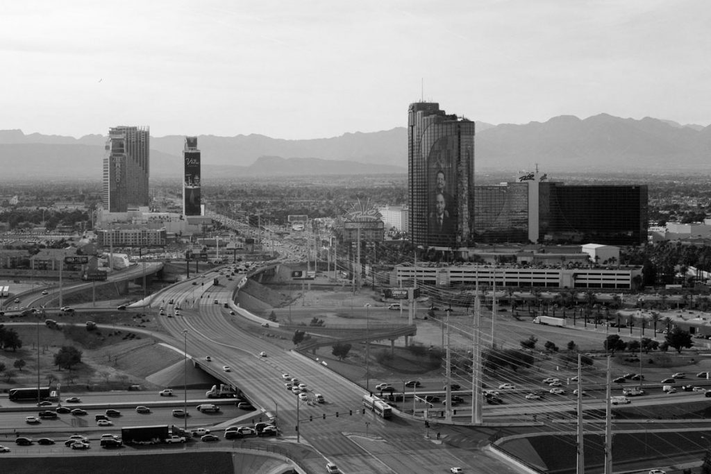 Black and white cityscape on Ilford Delta 100 film - Guide to Ilford BW Film by David Rose on Shoot It With Film