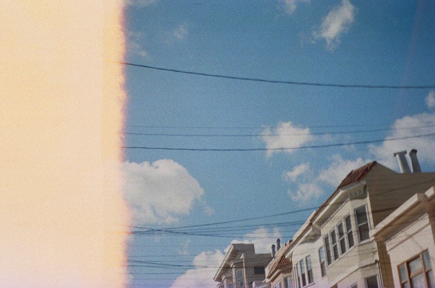 Light leak on 35mm color film - San Francisco Photo Essay by Nick Hogan on Shoot It With Film