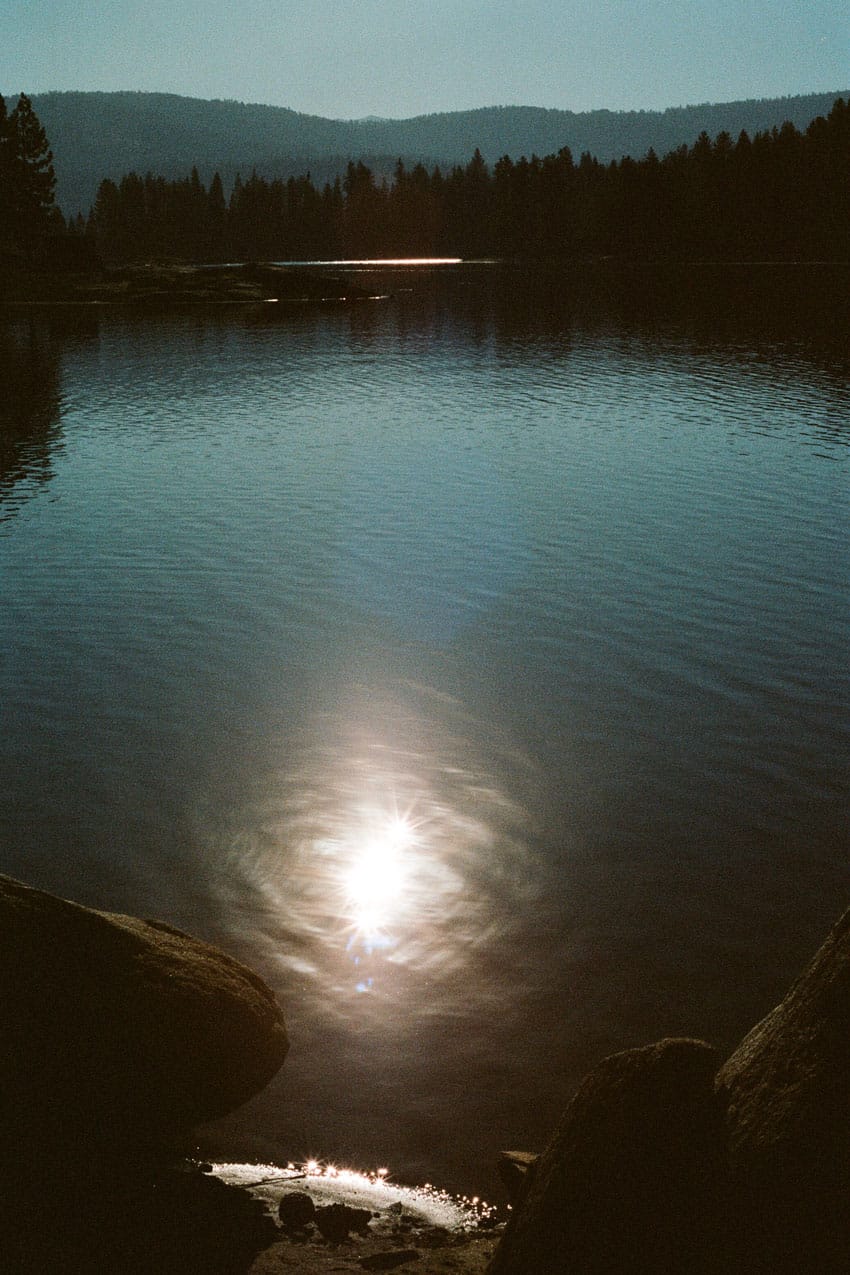 film photography The lake
