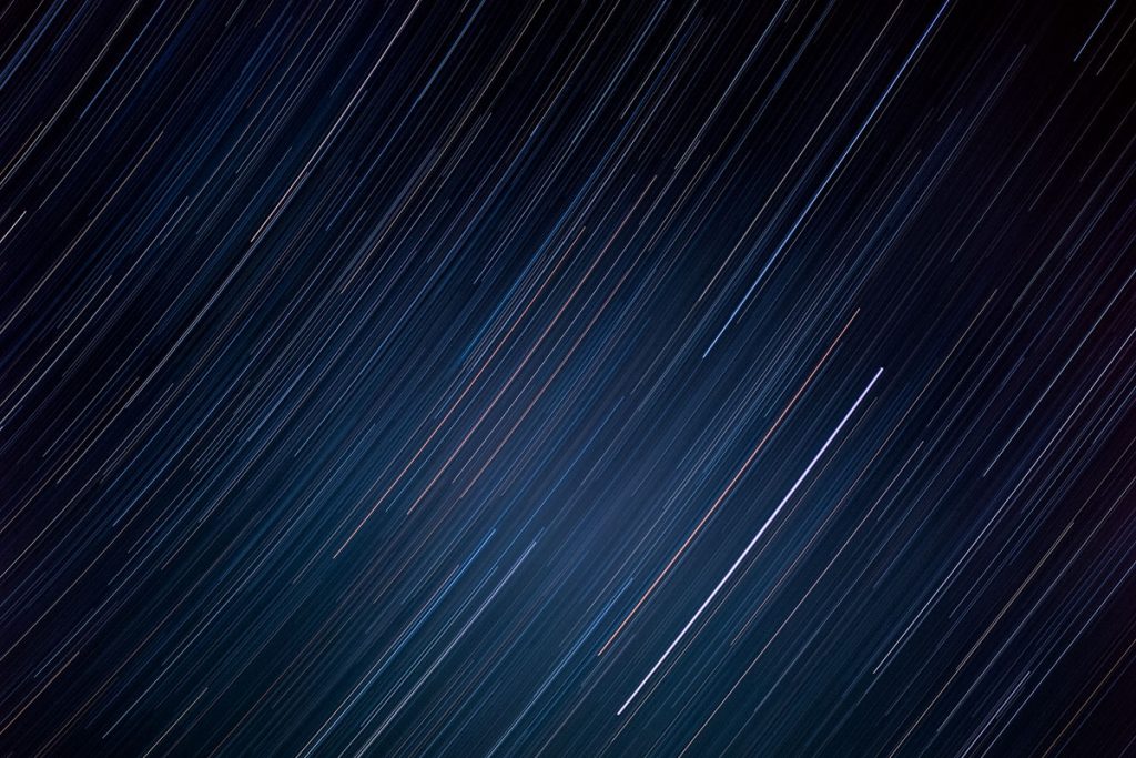 Medium format film photography of star trails in the night sky - Star Trails on Color Film by Jen Golay on Shoot It With Film
