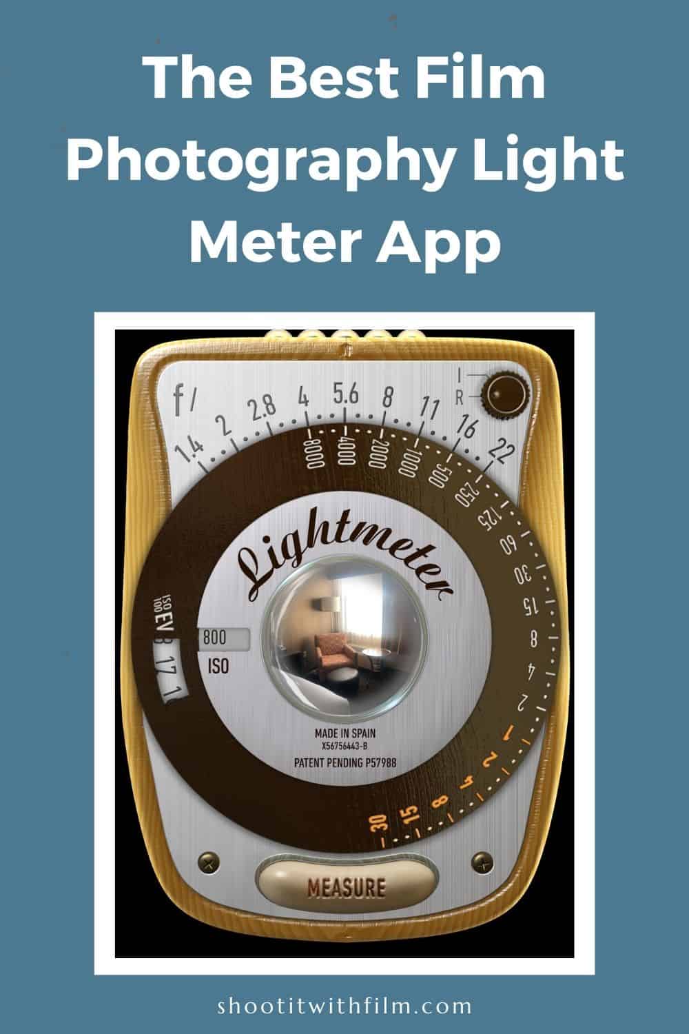 gevangenis Trechter webspin Sui The Best Light Meter App and Why I Use It Over a Handheld » Shoot It With  Film