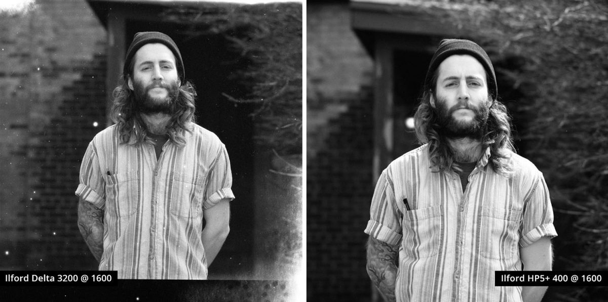 Ilford Delta 3200 Pulled vs Ilford HP5 Pushed by James Baturin on Shoot