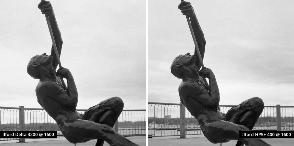 Ilford Delta 3200 Pulled vs Ilford HP5 Pushed by James Baturin on Shoot