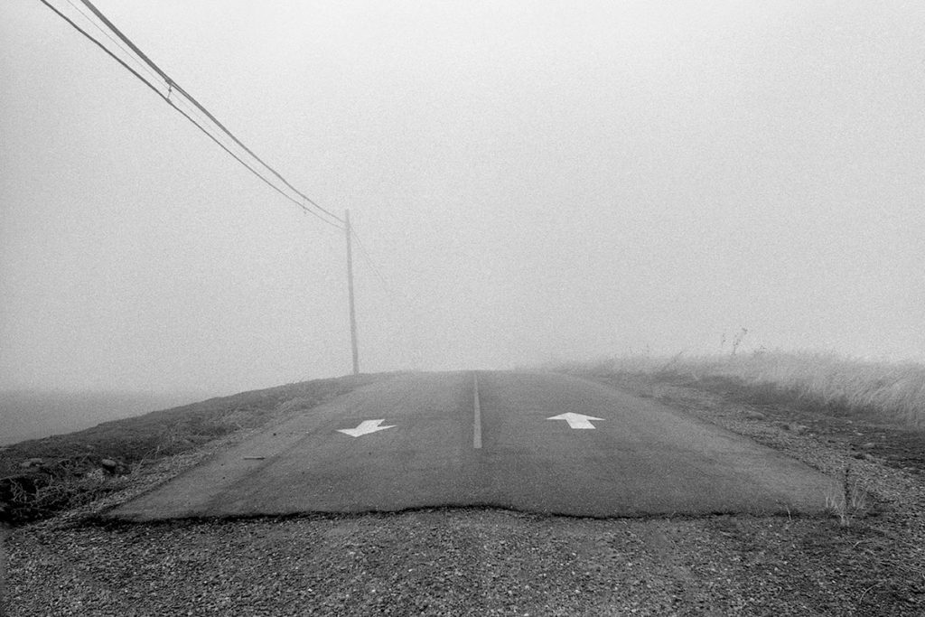 35mm black and white film image of a road - B&W Fine Art Series by Craig Scoffone on Shoot It With Film