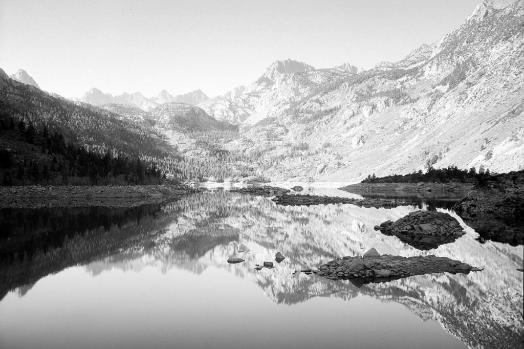 Large format film image of a landscape