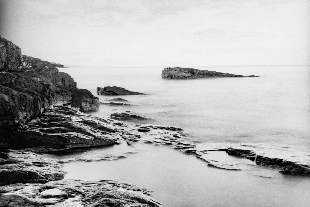 Medium format black and white image of a lake - Arista EDU Ultra 100 BW Film Review on Shoot It With Film