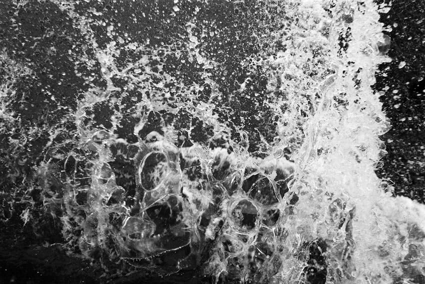 35mm black and white film image of Portsmouth, UK on Shoot It With Film