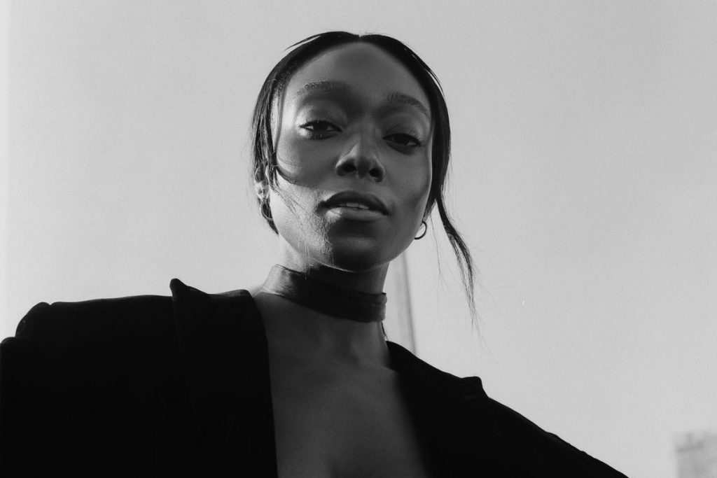 Medium format portrait of a woman in downtown Los Angeles - Rodeo Fashion Story by John Adams III on Shoot It With Film
