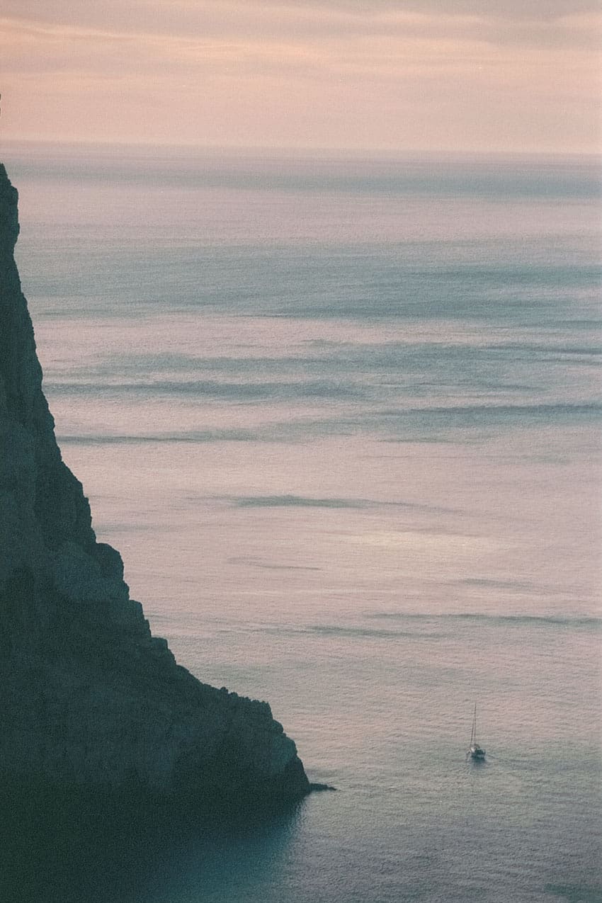 35mm Film Image of the Mediterranean Sea on Shoot It With Film
