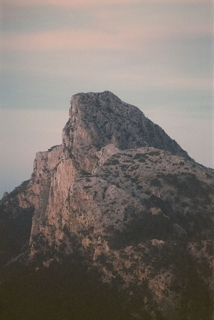 35mm Film Image of the Mediterranean Sea on Shoot It With Film