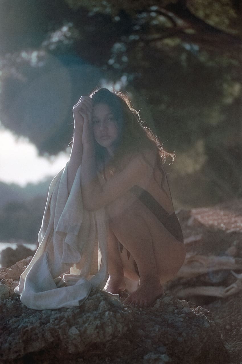 35mm Film Portrait on the Mediterranean Sea on Shoot It With Film