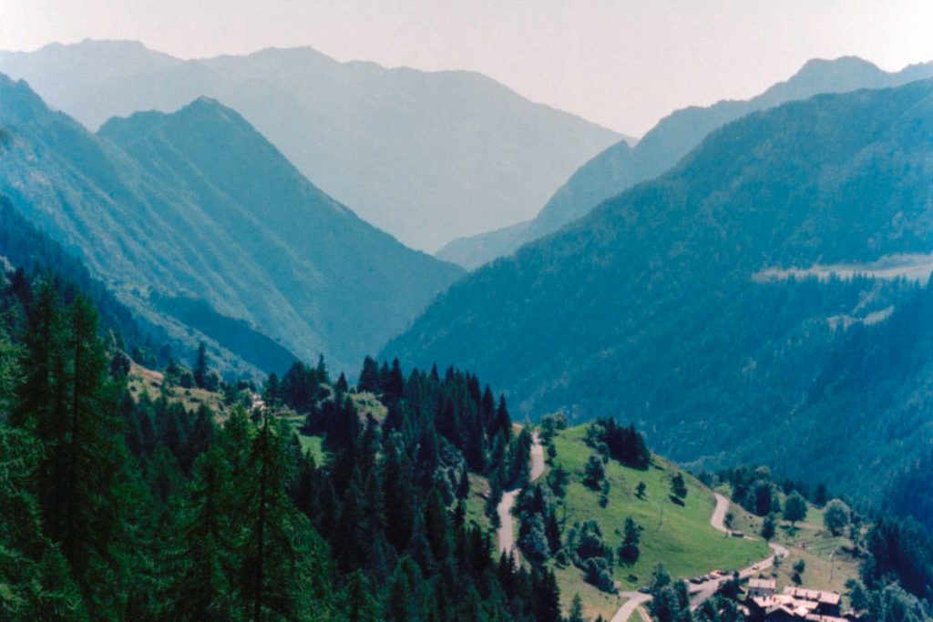 35mm film image of the mountains in Turin, Italy - Above the Clouds by Flavia Fontana Giusti on Shoot It With Film