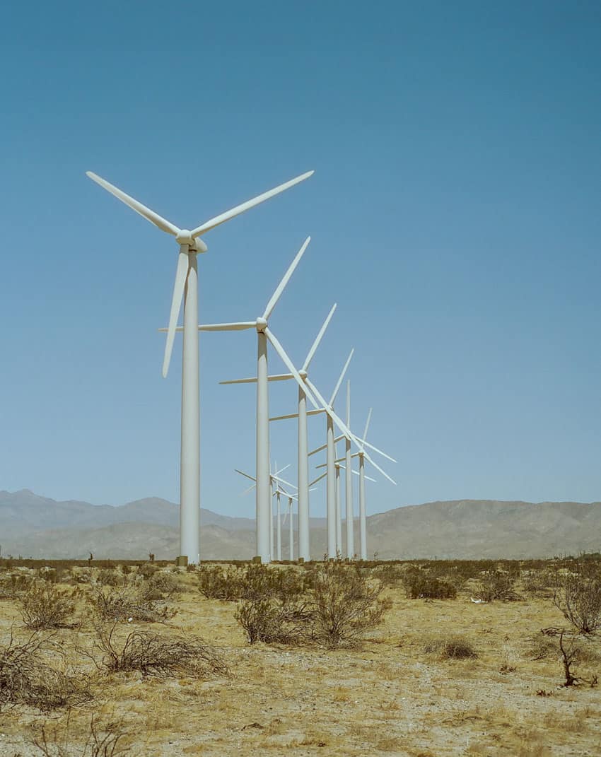 Medium format film image of Palm Springs, California - Palm Springs Travel Story by Jeremy Mosher on Shoot It With Film