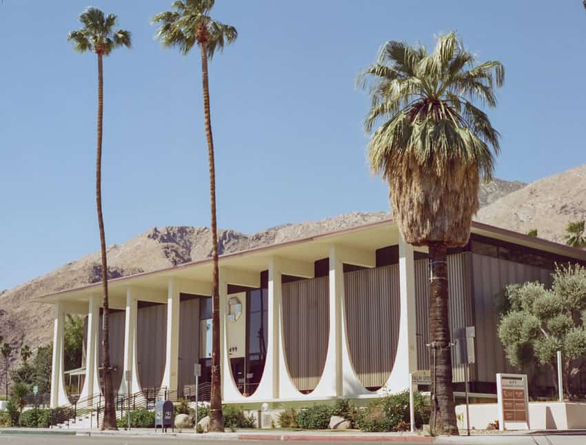 Medium format film image of Palm Springs, California - Palm Springs Travel Story by Jeremy Mosher on Shoot It With Film