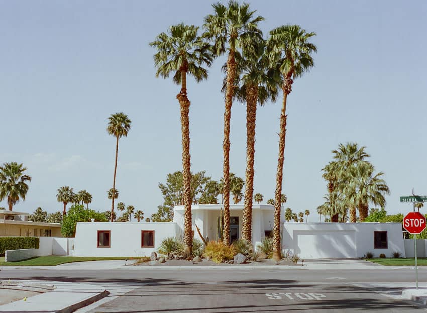 Medium format film image of Palm Springs, California - Palm Springs Travel Story by Jeremy Mosher on Shoot It With Film