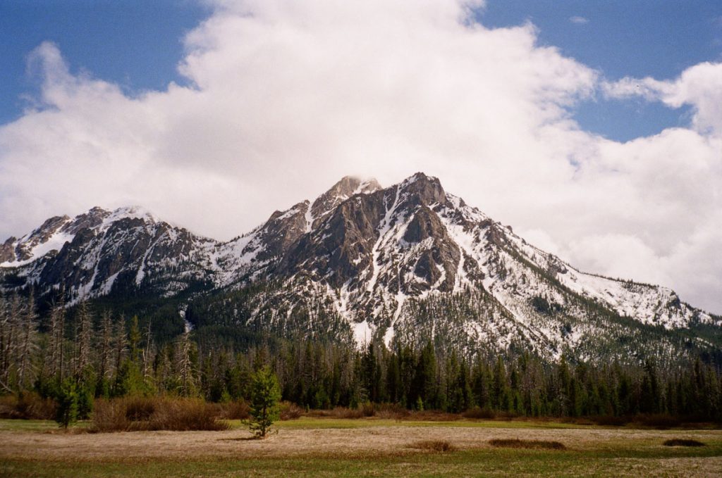 35mm film image of the Rocky Mountains - Sawtooth Mountains Photo Series by Julianna Raho on Shoot It With Film