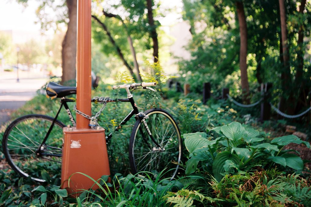 Film photography image of a bike - Understanding Reciprocal Exposures Using the Exposure Triangle by Jen Golay on Shoot It With Film