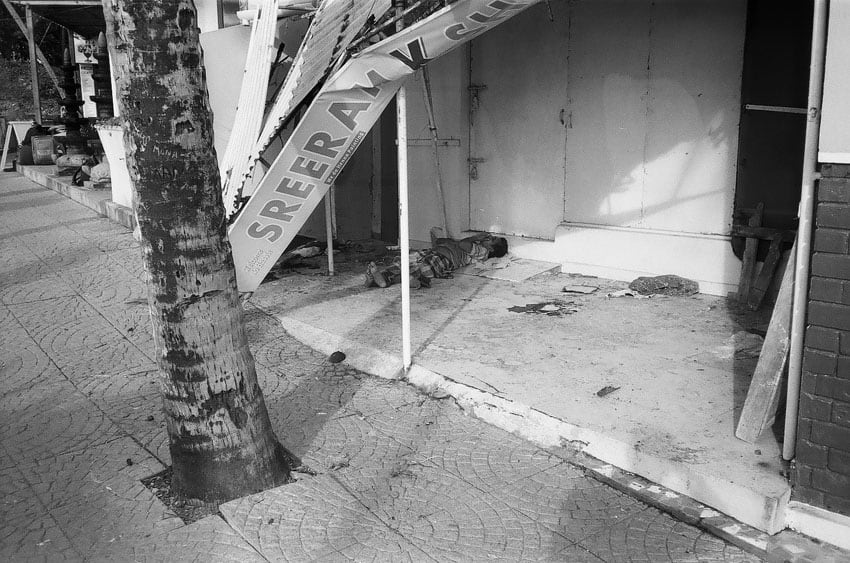 35mm black and white film image of India by Alisa Velieva on Shoot It With Film
