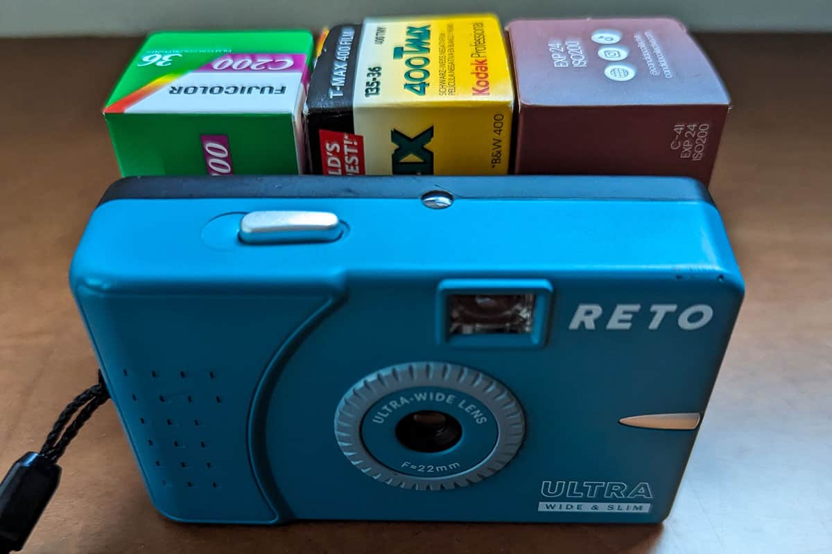 RETO Ultra Wide and Slim 35mm film camera - RETO UWS review on Shoot It With Film