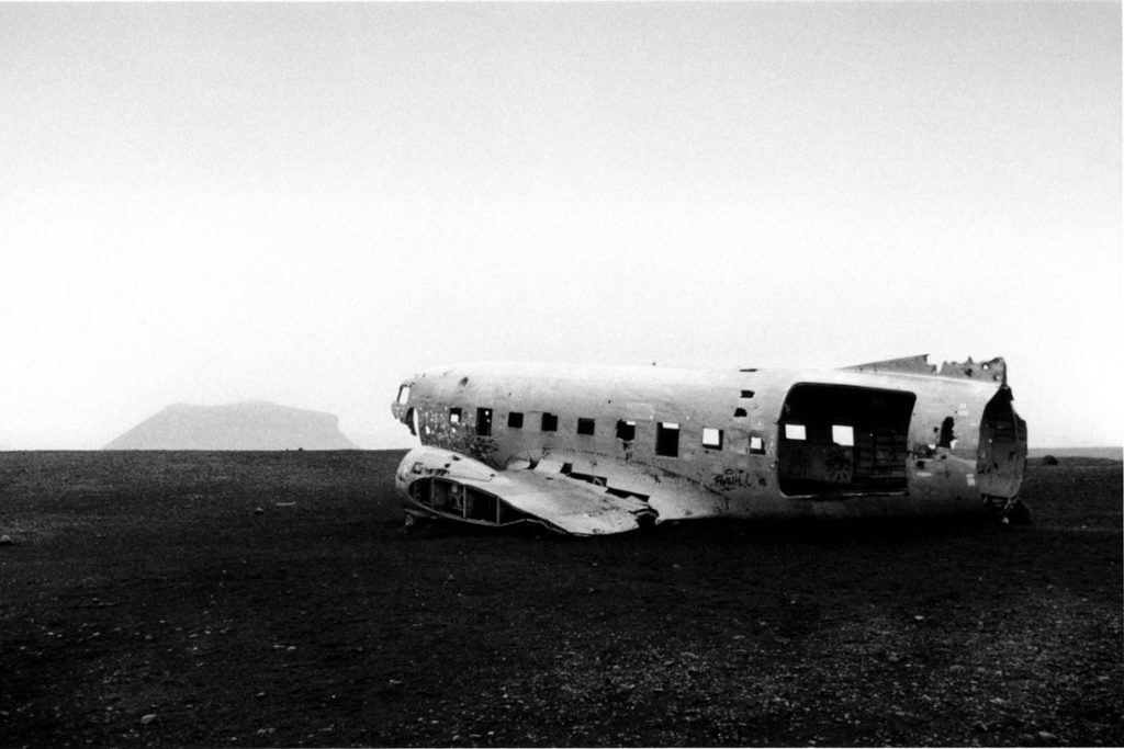 35mm black and white image of Iceland by Brian Pralou on Shoot It With Film