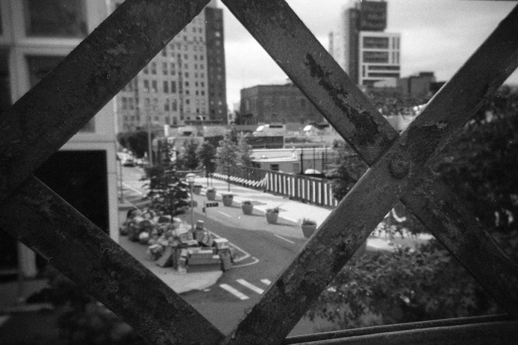 Black and white darkroom print by Taylor Blanchard on Shoot It With Film