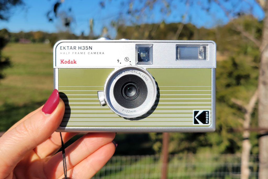 Image of the Kodak Ektar H35N Half Frame Camera on Shoot It With Film