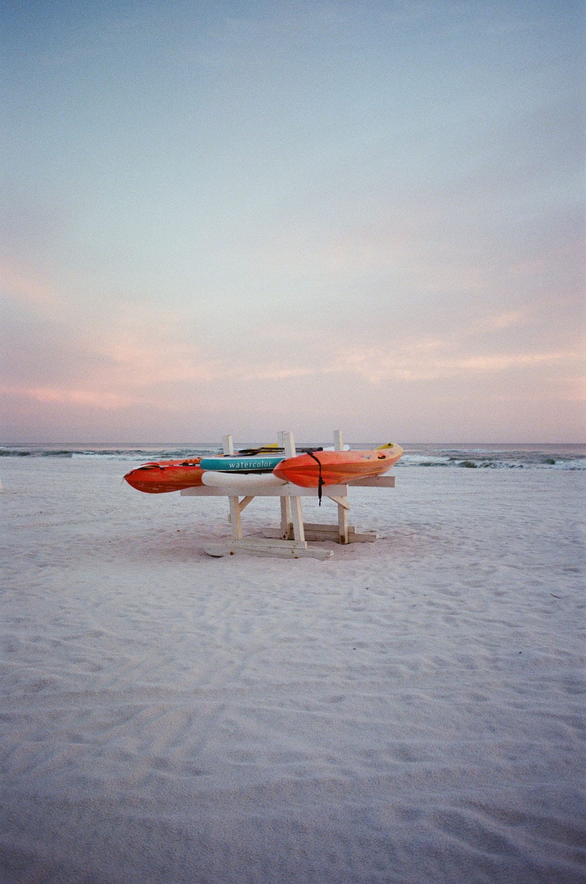Colorful Day at the Beach on 35mm Film by Kate Bunting on Shoot It With Film