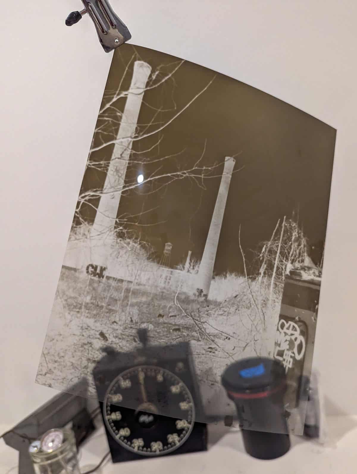 Enlarging a Negative for Contact Printing by Taylor Blanchard on Shoot It With Film