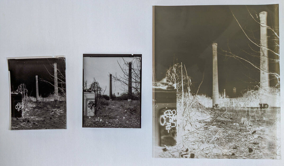Enlarging a Negative for Contact Printing by Taylor Blanchard on Shoot It With Film