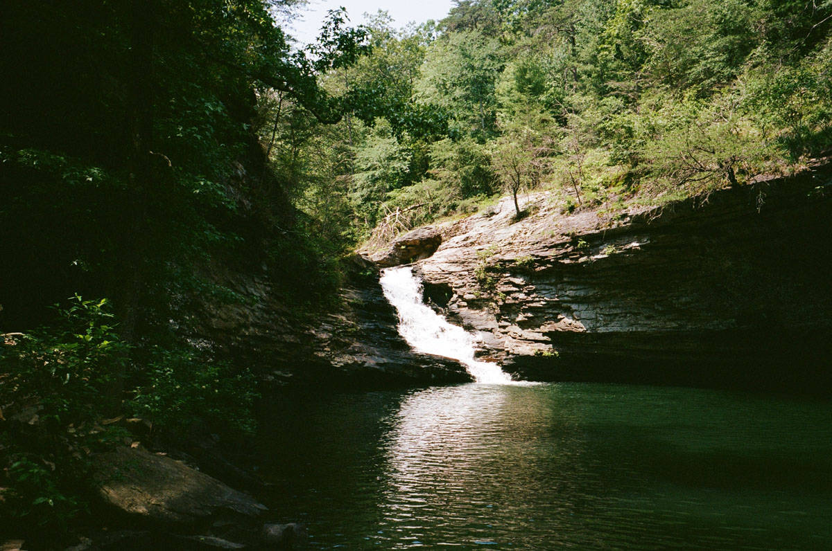 Waterfall Hike Photo Series by Kate Bunting on Shoot It With Film