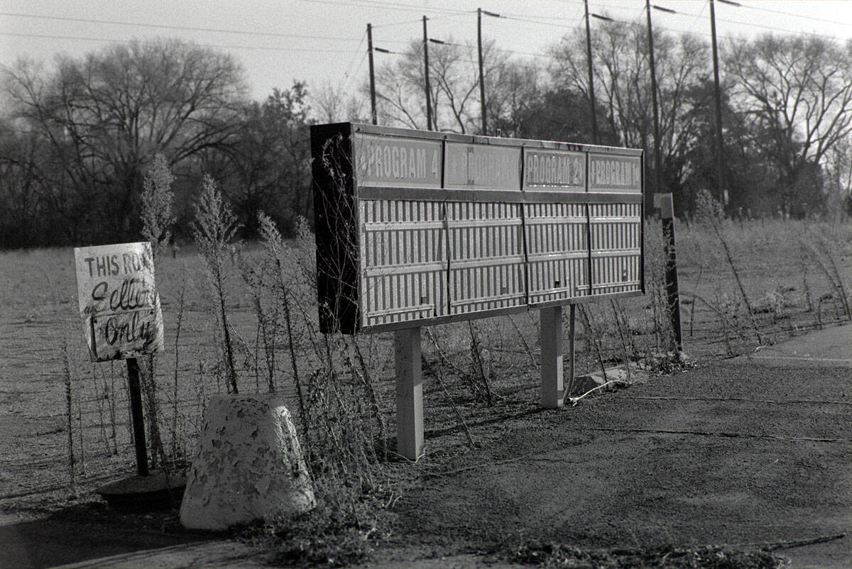 Abandoned Drive-In Photo Series on 35mm Film by Jeremy Mosher on Shoot It With Film