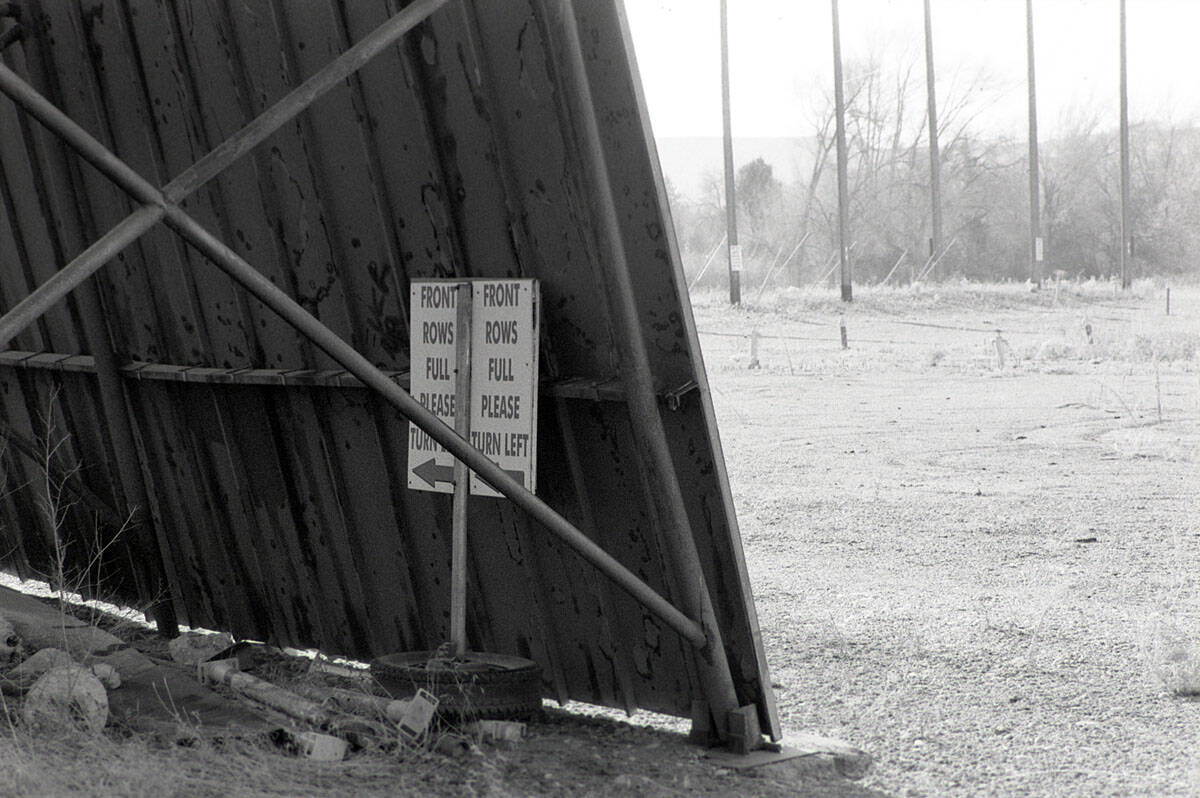 Abandoned Drive-In Photo Series on 35mm Film by Jeremy Mosher on Shoot It With Film