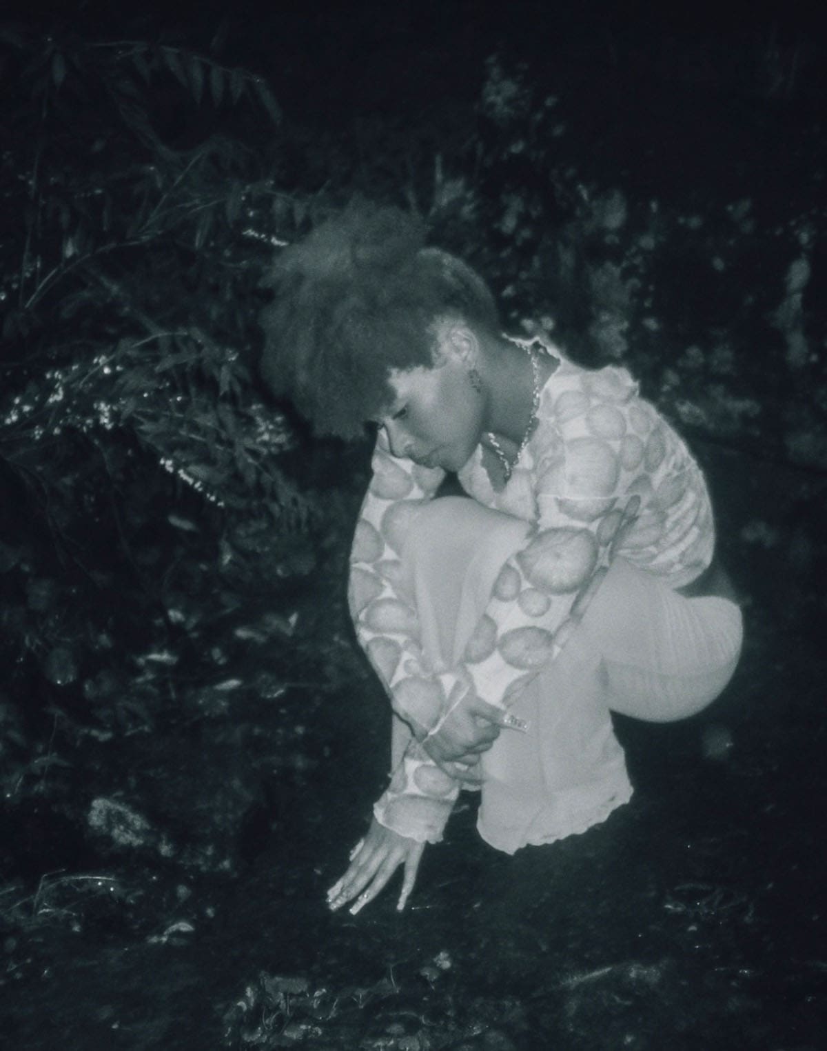 Tears Glow Blue On Black Photo Series by imoutta Shoot It With Film 