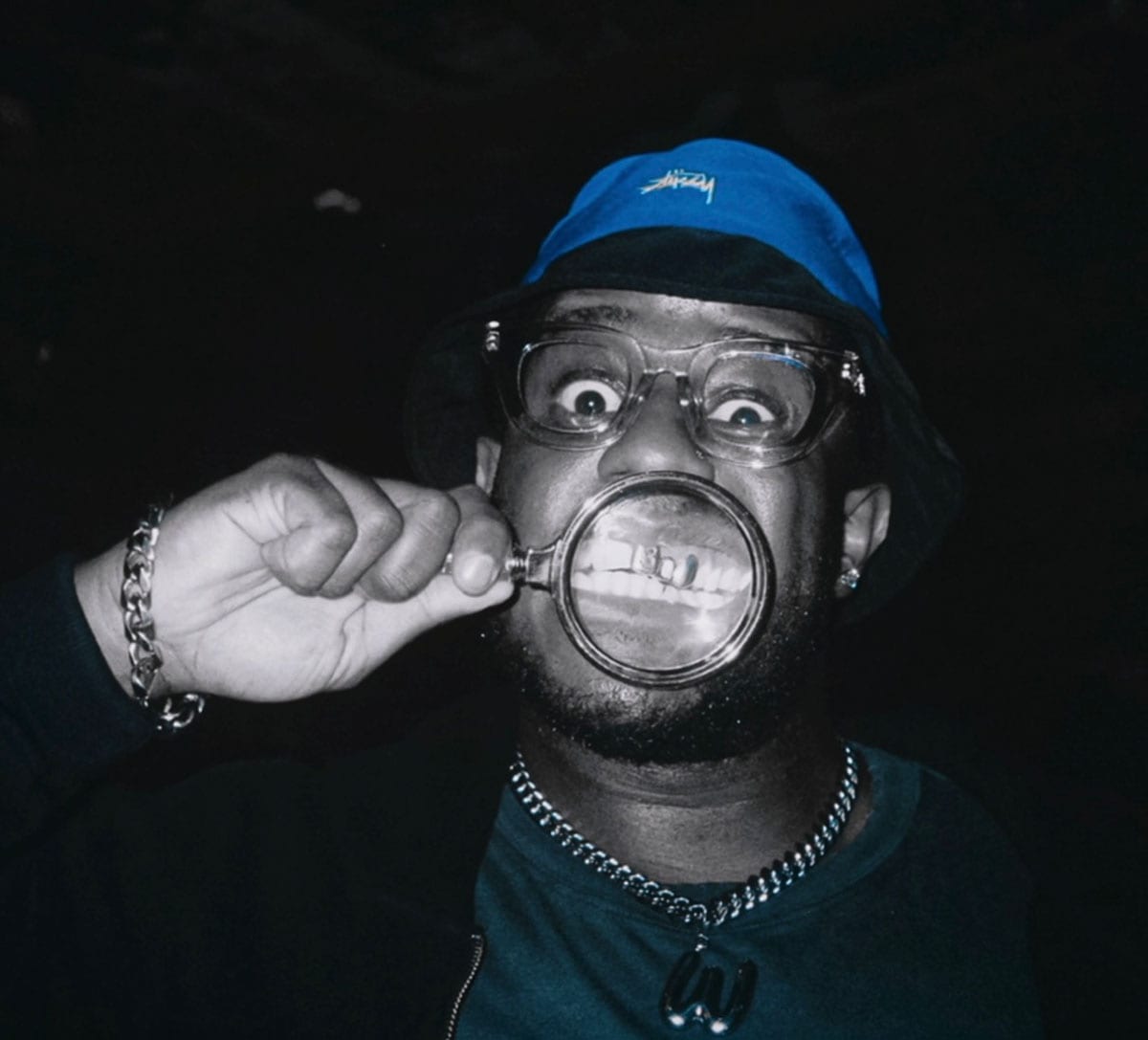 Tears Glow Blue On Black Photo Series by imoutta Shoot It With Film 