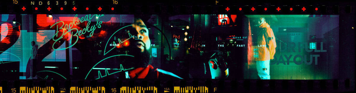 Neon Double Exposures on Film by Alec Pain on Shoot It With Film
