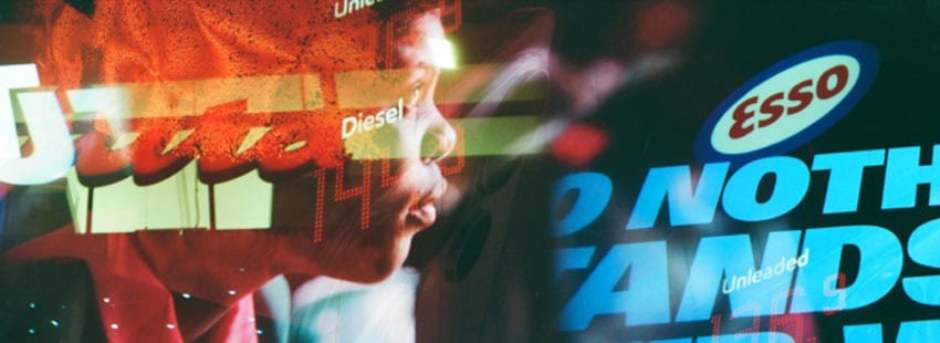 Neon Double Exposures on Film by Alec Pain on Shoot It With Film
