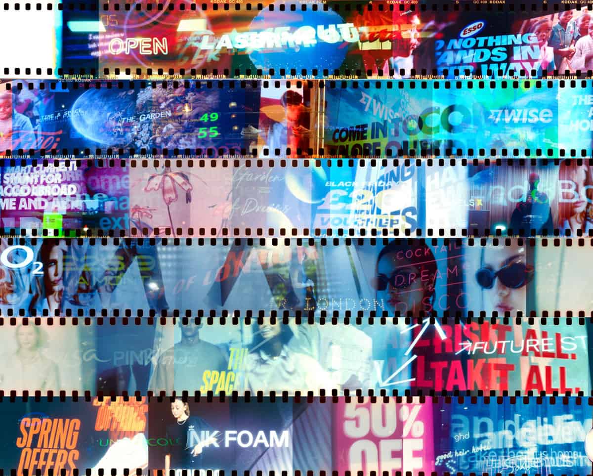 Neon Double Exposures on Film by Alec Pain on Shoot It With Film