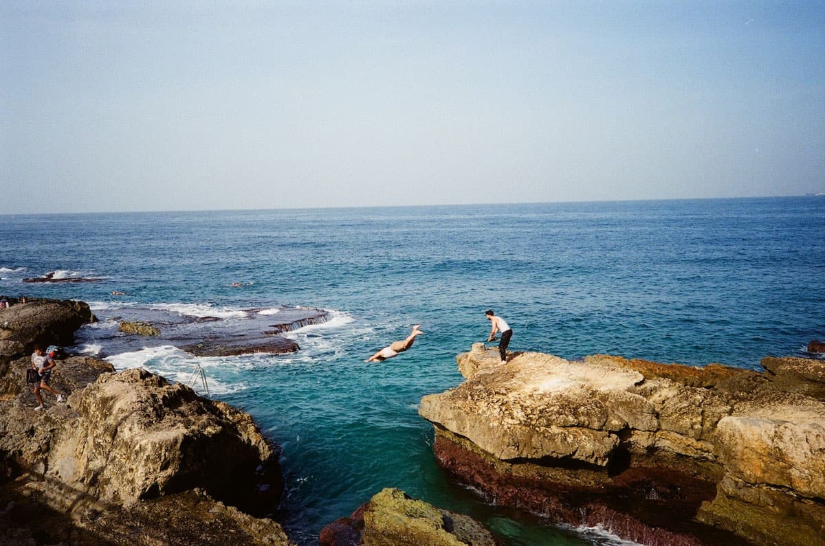 The Mediterranean Sea on 35mm Film by Emma Chehabon Shoot It With Film