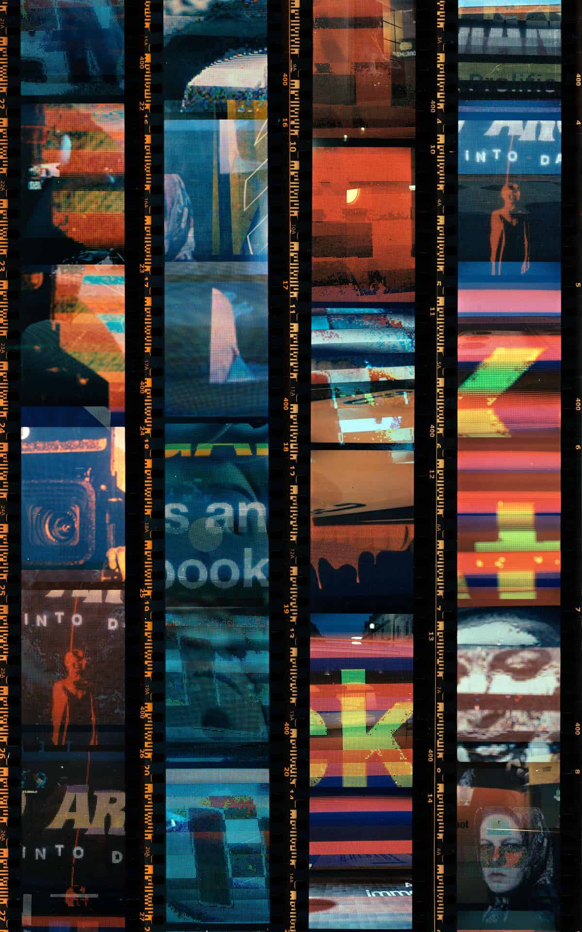 Neon Double Exposures on Film by Alec Pain on Shoot It With Film