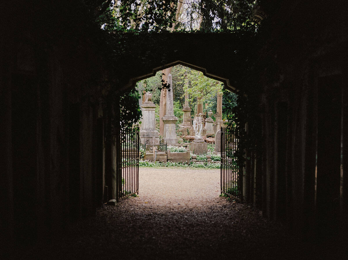 Highgate Cemetery Photo Series on Medium Format Film by Ausra Linkeviciute on Shoot It With Film