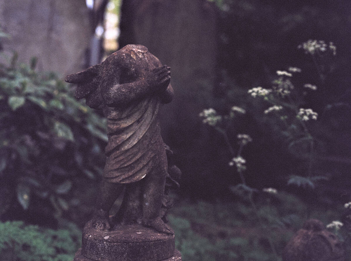 Highgate Cemetery Photo Series on Medium Format Film by Ausra Linkeviciute on Shoot It With Film