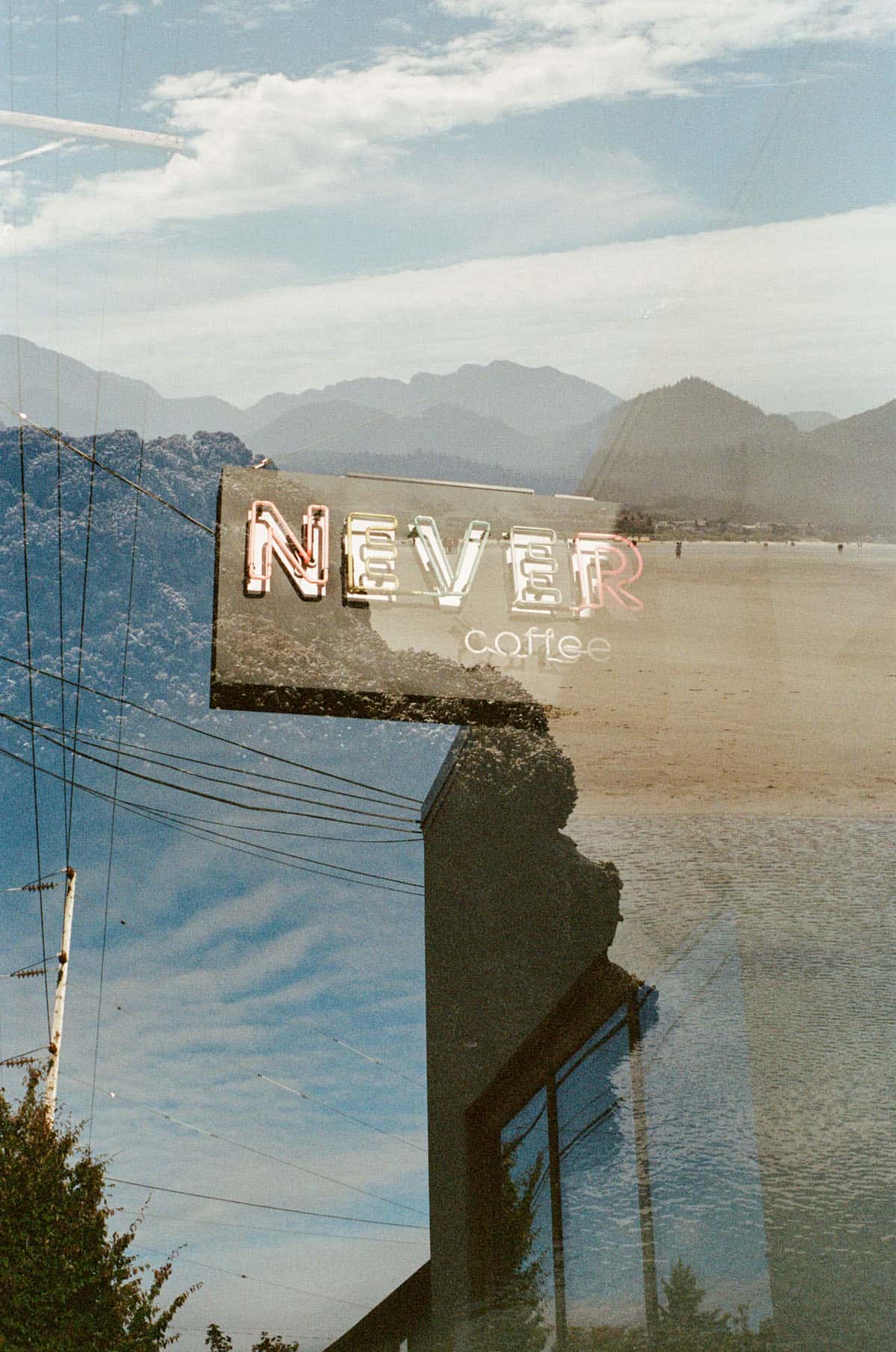 Double Exposures of the Oregon Coast on 35mm Film by Autumn Kovach on Shoot It With Film