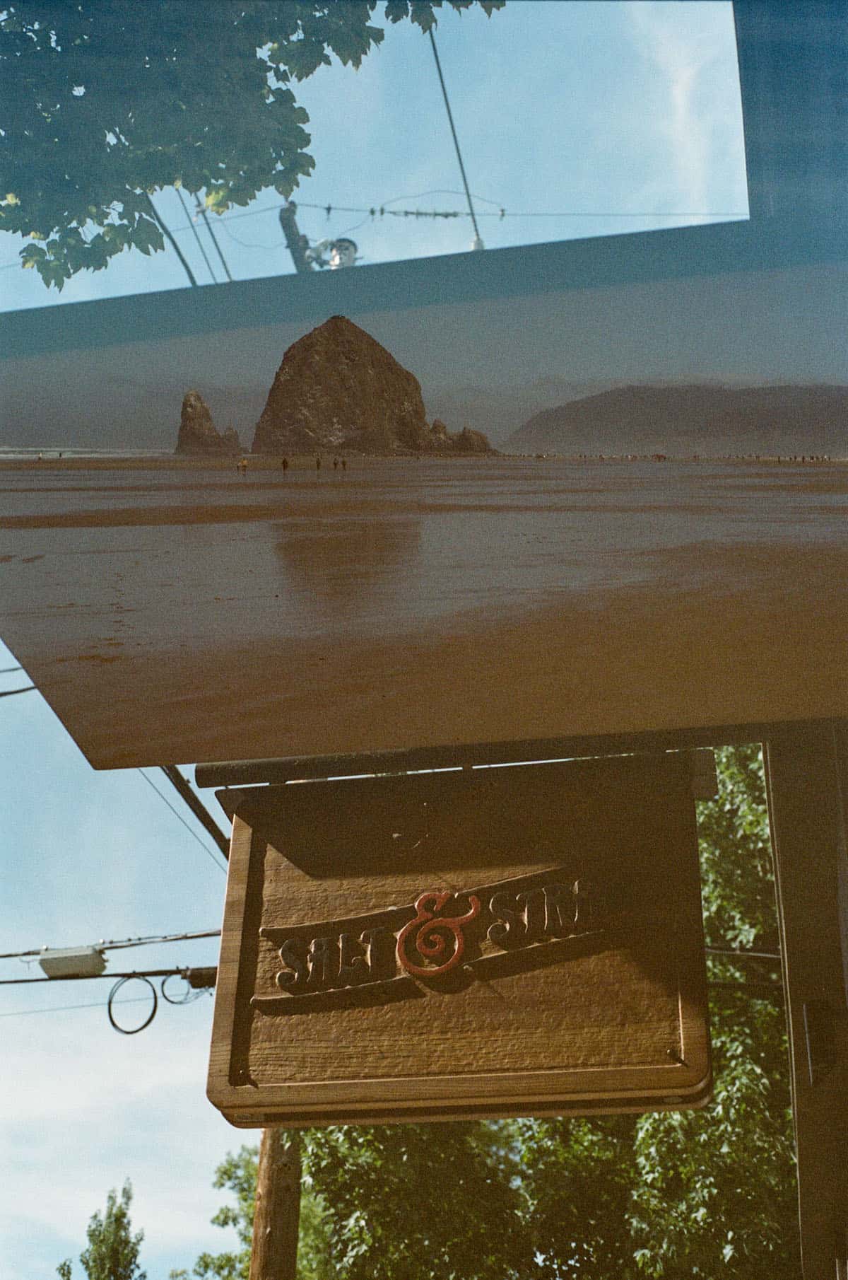 Double Exposures of the Oregon Coast on 35mm Film by Autumn Kovach on Shoot It With Film